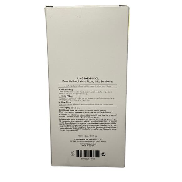 JUNG SAEM MOOL Bundle Essential MooL Micro Fitting Mist 3-in-1 120ml X2 - Picture 2 of 3